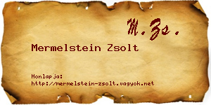 Mermelstein Zsolt névjegykártya